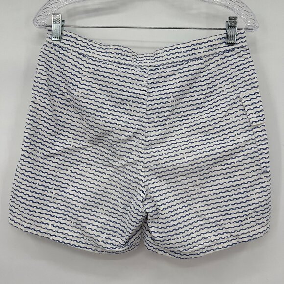 J.Crew Men’s “The Original Shortboard” Swim Trunks Size 29 Blue Wave Print - Picture 4 of 9